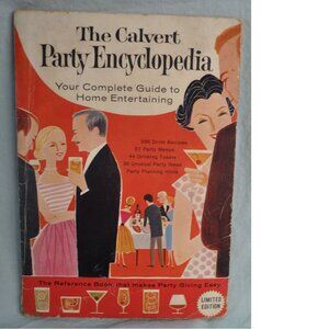 The Calvert Party Encyclopedia vintage 1960 magazine MCM entertaining (103)